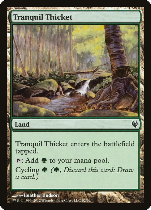Tranquil Thicket - Magic: The Gathering DDJ #82