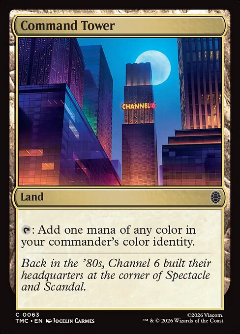 Command Tower - Magic: The Gathering TMC #63