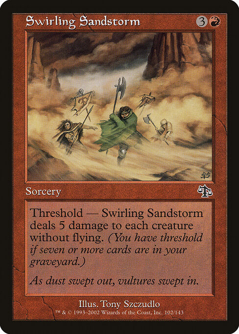 Swirling Sandstorm - Magic: The Gathering JUD #102