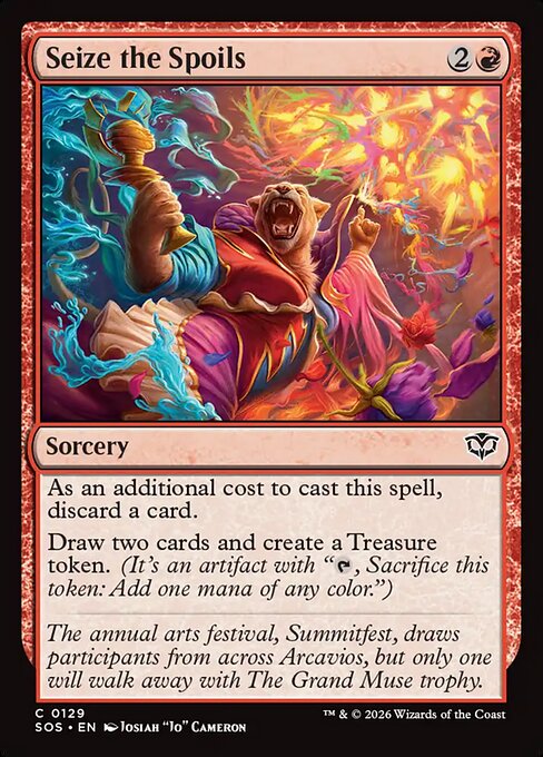 Seize the Spoils - Magic: The Gathering SOS #129