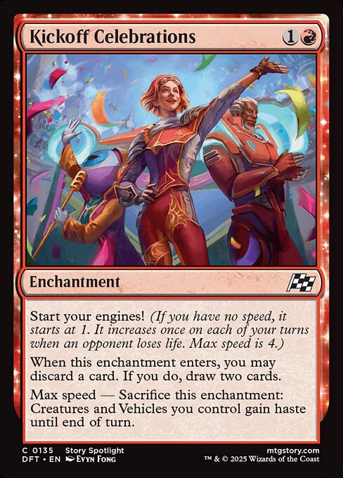 Kickoff Celebrations - Magic: The Gathering DFT #135