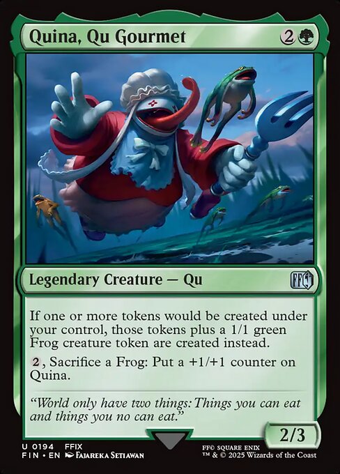 Quina, Qu Gourmet - Magic: The Gathering FIN #194