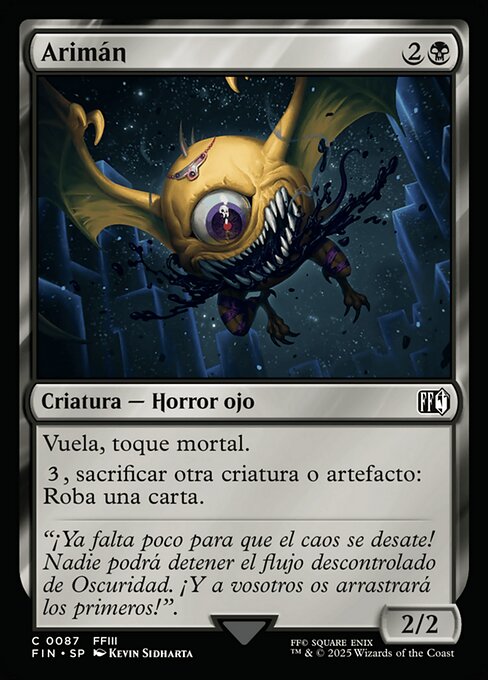 Ahriman · FIN #87 · ES