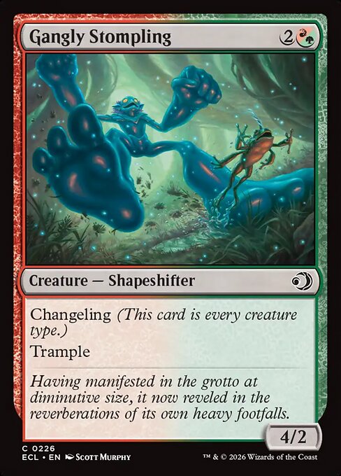 Gangly Stompling - Magic: The Gathering ECL #226