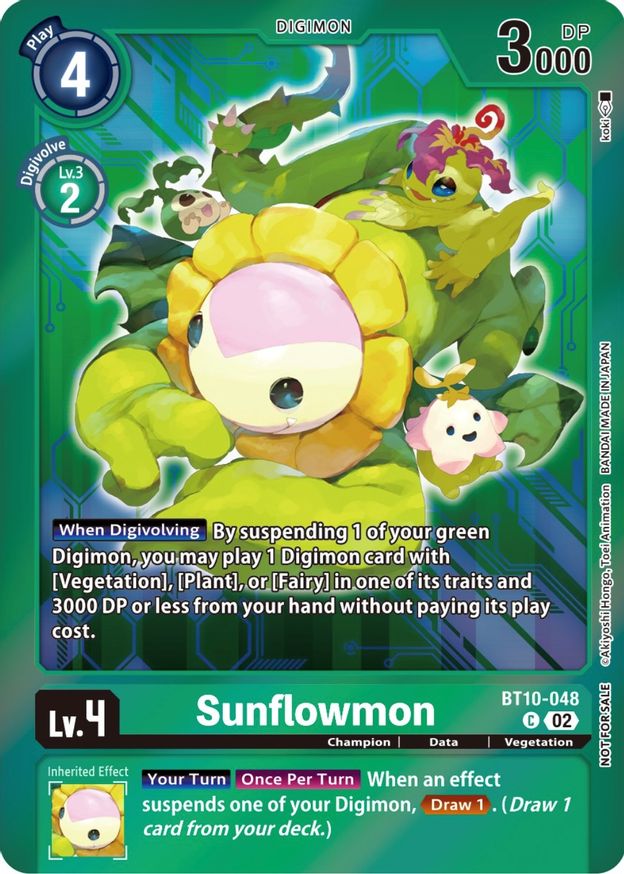 Sunflowmon (Event Pack 5)  - BT10-048