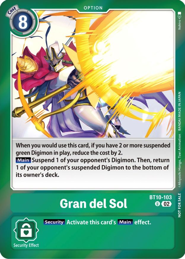 Gran del Sol (Event Pack 5)  - BT10-103