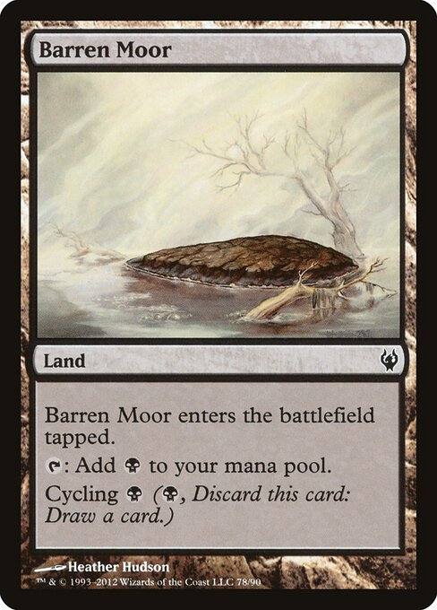Barren Moor - Magic: The Gathering DDJ #78