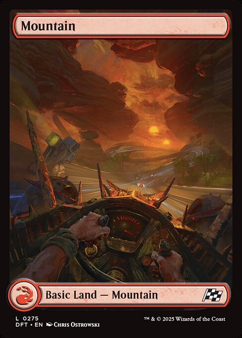 Mountain - Magic: The Gathering DFT #275