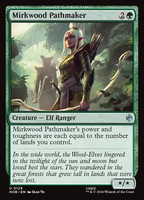 Mirkwood Pathmaker - Magic: The Gathering HOB #129