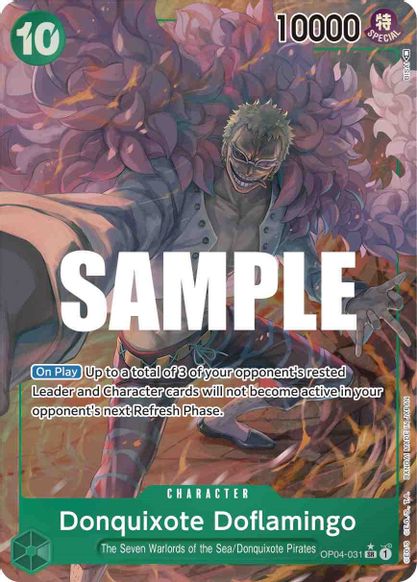 Donquixote Doflamingo (031) (Alternate Art) - OP04-031