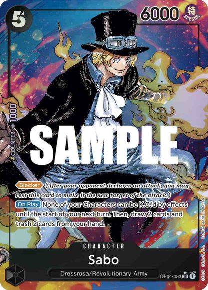 Sabo (Alternate Art) - OP04-083