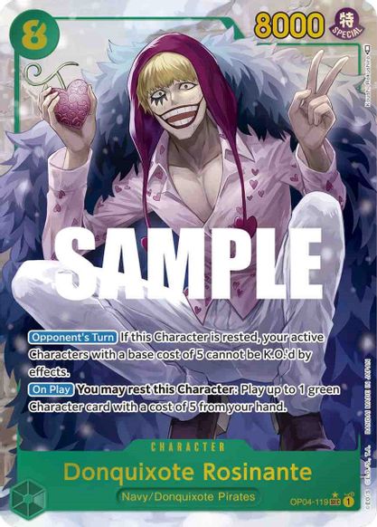 Donquixote Rosinante (Alternate Art) - OP04-119