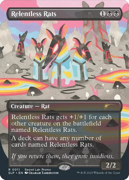 Secret Lair - Relentless Rats Promo Card