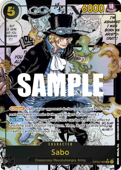 Sabo (Alternate Art) (Manga) - OP04-083