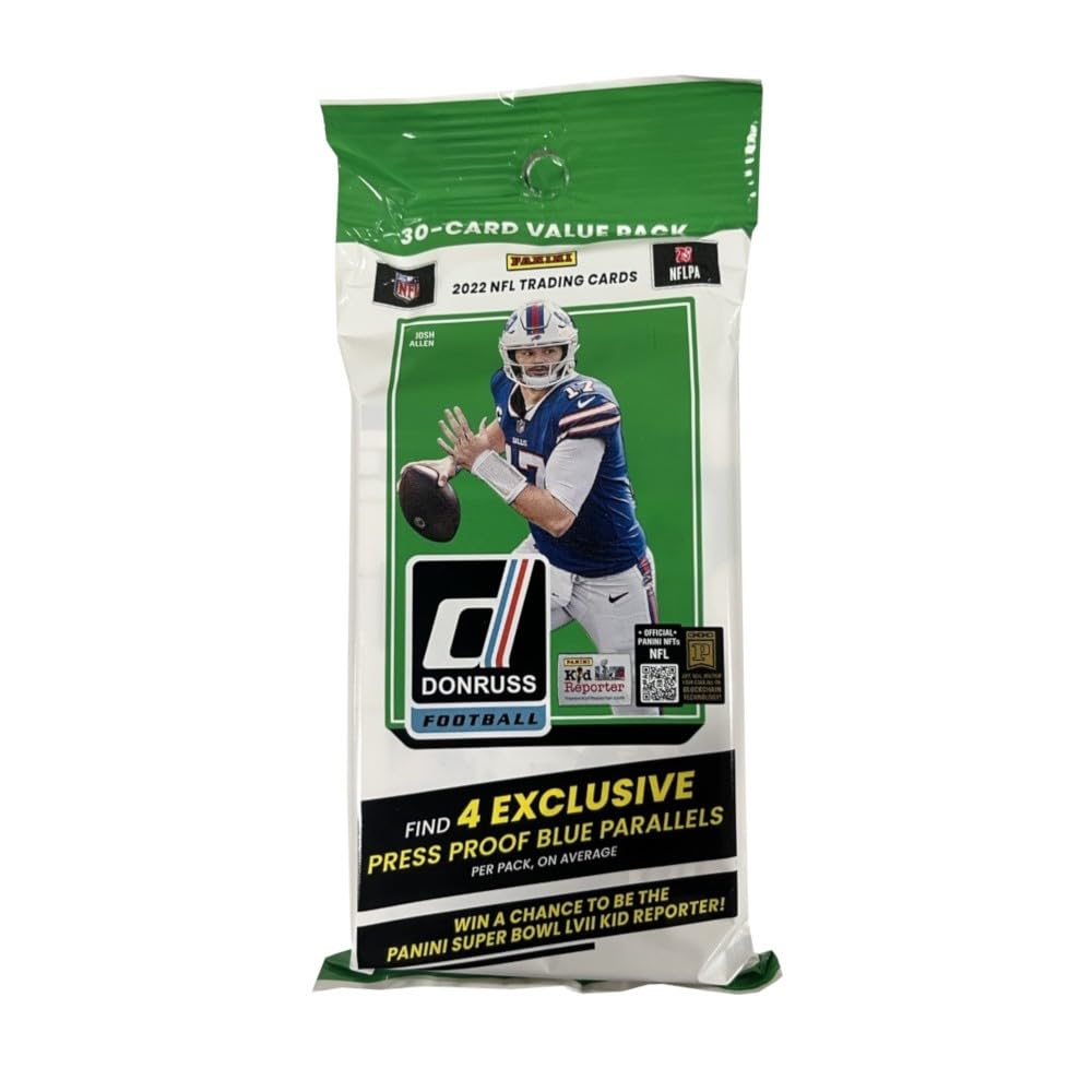 2022 NFL Donruss Football 30-Card Value Pack