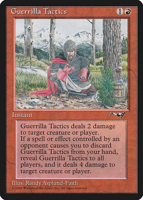 Guerrilla Tactics - Magic: The Gathering ALL #74a
