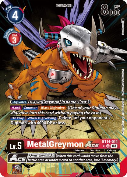 MetalGreymon Ace - BT14-014