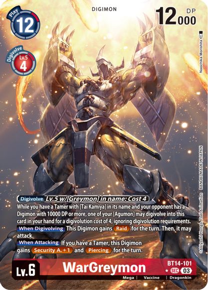 WarGreymon - BT14-101