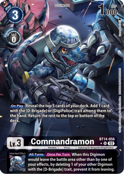 Commandramon - BT14-056