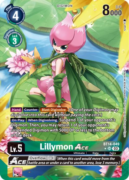 Lillymon Ace - BT14-049