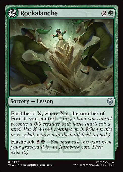 Rockalanche - Magic: The Gathering TLA #192