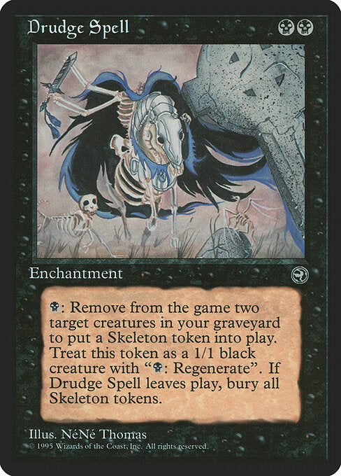 Drudge Spell - Magic: The Gathering HML #45