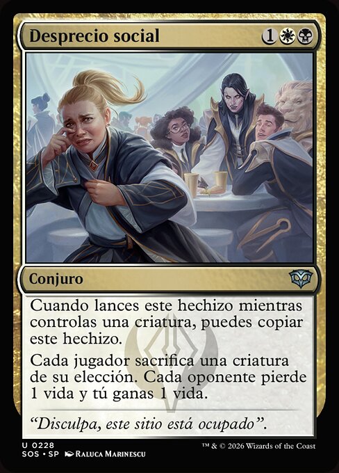 Social Snub · SOS #228 · ES