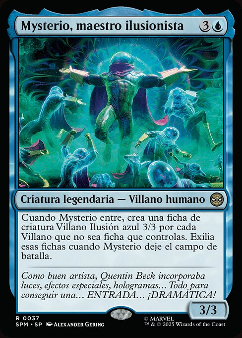 Mysterio, Master of Illusion · SPM #37 · ES