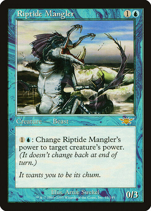 Riptide Mangler - Magic: The Gathering LGN #51