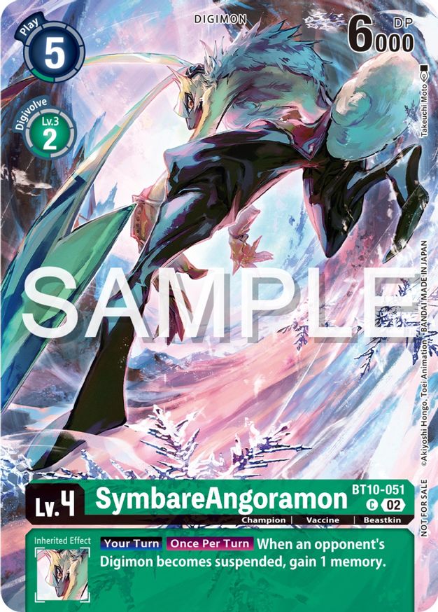 SymbareAngoramon (Digimon Illustration Competition Pack 2023)  - BT10-051