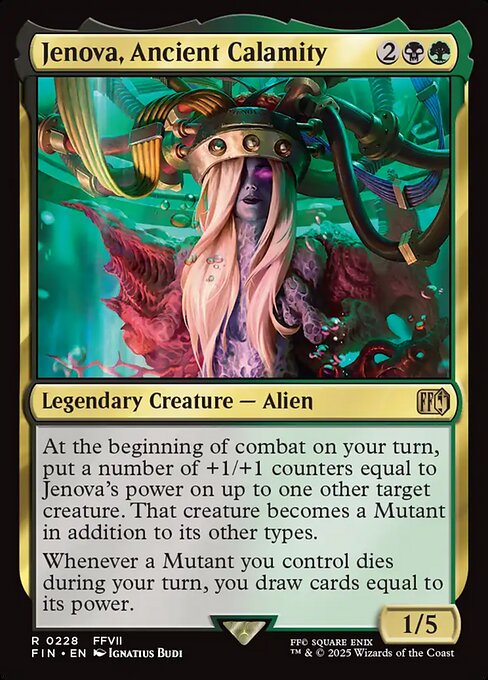 Jenova, Ancient Calamity - Magic: The Gathering FIN #228
