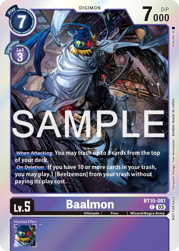 Baalmon (Winner Pack -Exceed Apocalypse-)  - BT10-081