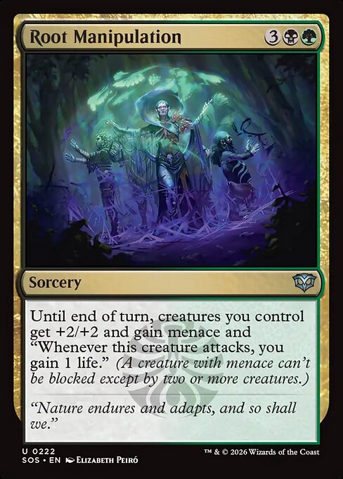 Root Manipulation - Magic: The Gathering SOS #222