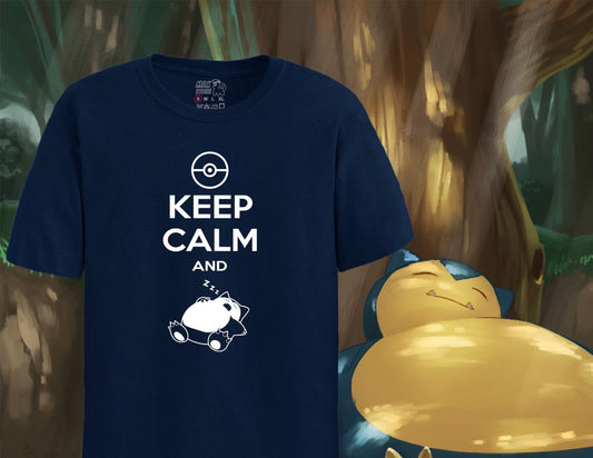 T-Shirt - Keep Calm & Snorlax