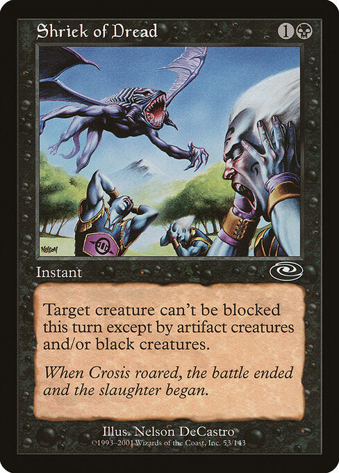 Shriek of Dread - Magic: The Gathering PLS #53