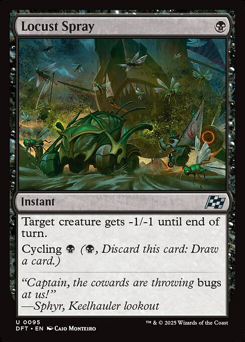 Locust Spray - Magic: The Gathering DFT #95