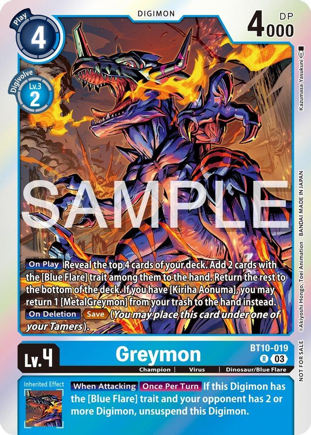 Greymon - BT10-019 (Official Tournament Vol.13 Winner Pack)  - BT10-019