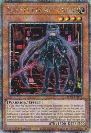 BLTR - Sky Striker Ace - Roze (Alternate Art) (Quarter Century Secret Rare)