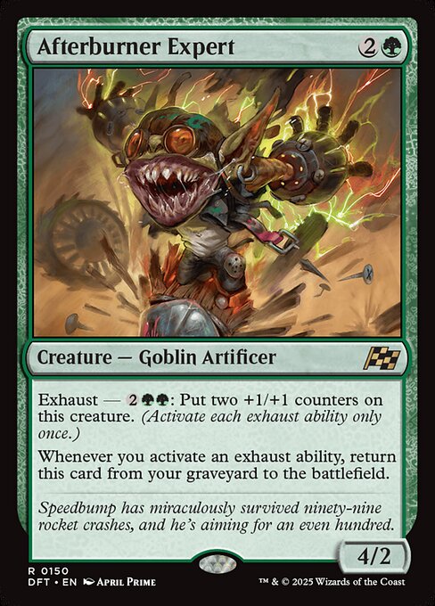Afterburner Expert - Magic: The Gathering DFT #150