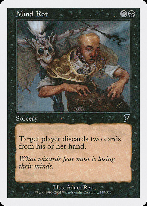Mind Rot - Magic: The Gathering 7ED #147