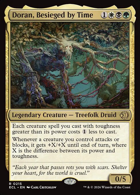 Doran, Besieged by Time - Magic: The Gathering ECL #215