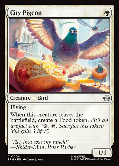 City Pigeon - Magic: The Gathering SPM #4