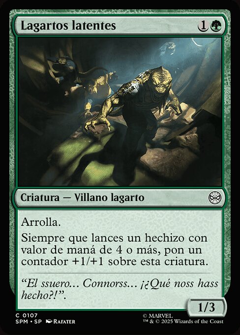 Lurking Lizards · SPM #107 · ES