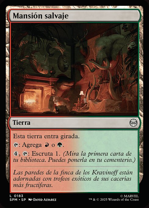 Savage Mansion · SPM #183 · ES