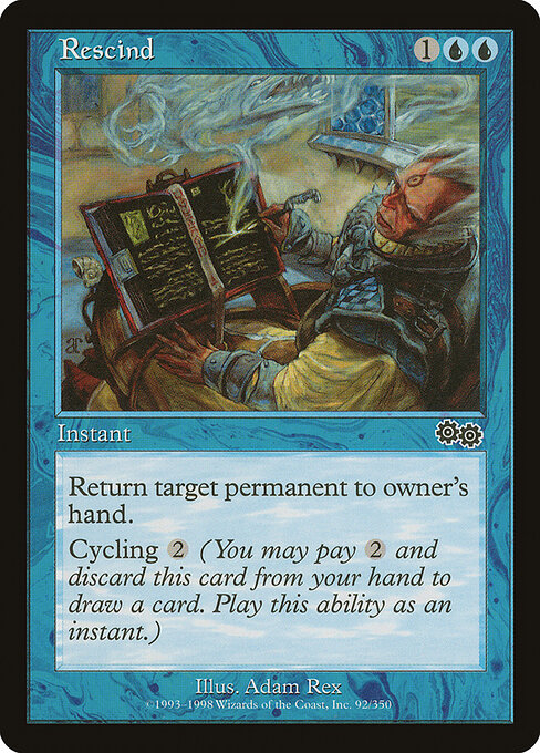 Rescind - Magic: The Gathering USG #92