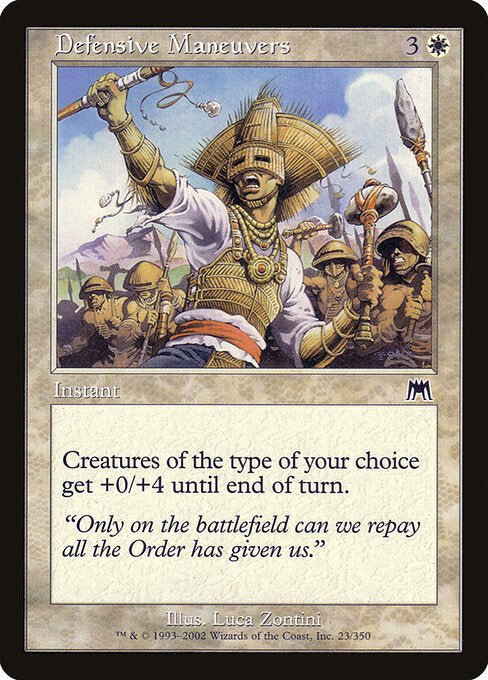 Defensive Maneuvers - Magic: The Gathering ONS #23