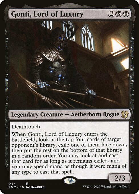 Gonti, Lord of Luxury - Magic: The Gathering ZNC #44