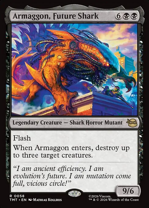 Armaggon, Future Shark - Magic: The Gathering TMT #58