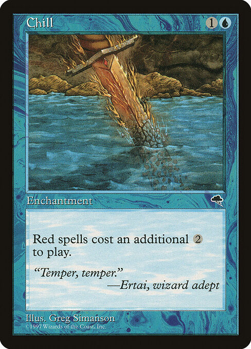 Chill - Magic: The Gathering TMP #56