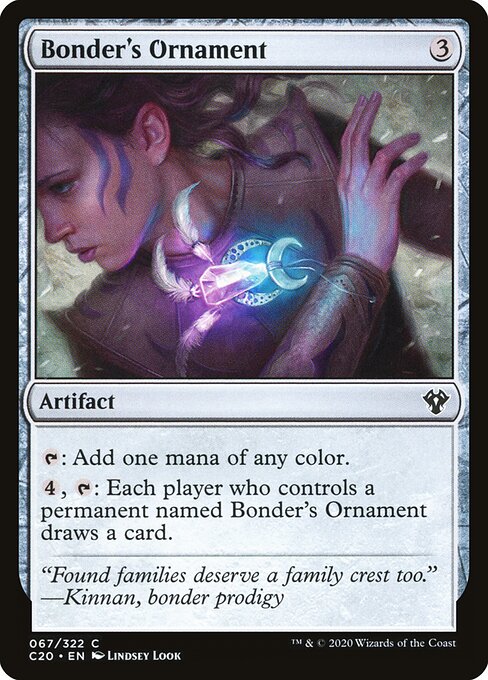 Bonder's Ornament - Magic: The Gathering C20 #67